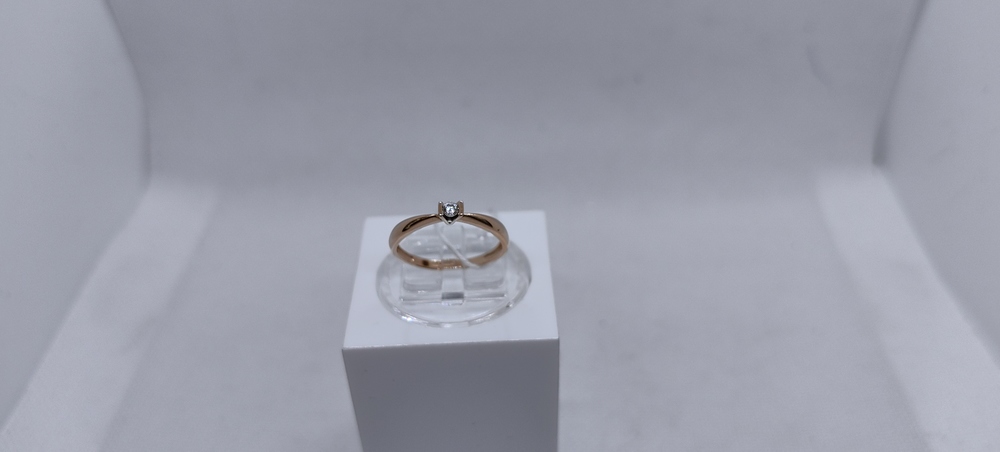 КОЛЬЦО С КАМНЕМ (Au 585)