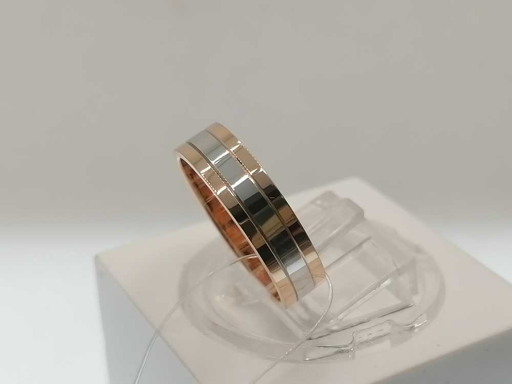 КОЛЬЦО ОБРУЧАЛЬНОЕ без камня (Au 585)