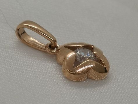 10083100 ПОДВЕСКА С КАМНЕМ (Au 585)