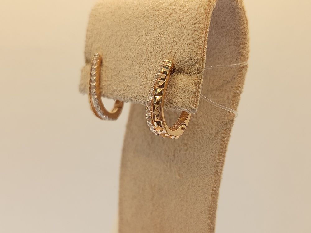 СЕРЬГИ С КАМНЯМИ (Au 585)