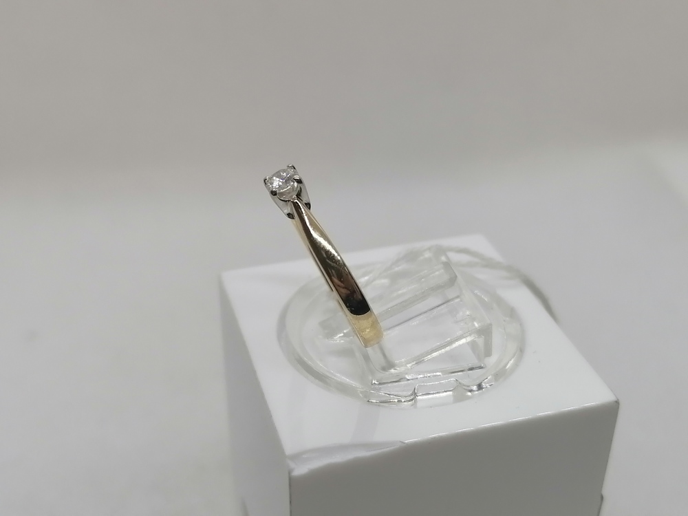 КОЛЬЦО БРИЛЛИАНТ Au 585