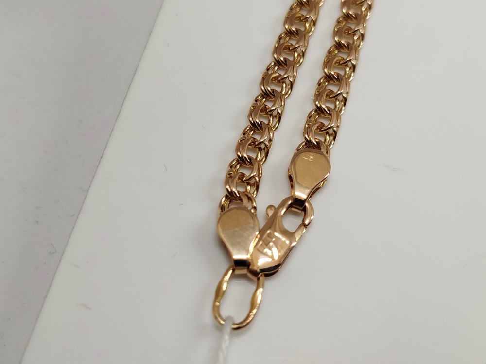 ЦЕПЬ ПОЛНОВЕСНАЯ Бисмарк (Au 585)