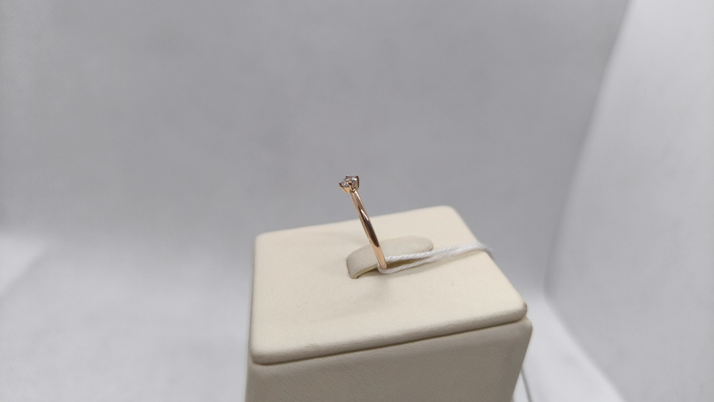 КОЛЬЦО С КАМНЕМ (Au 585)