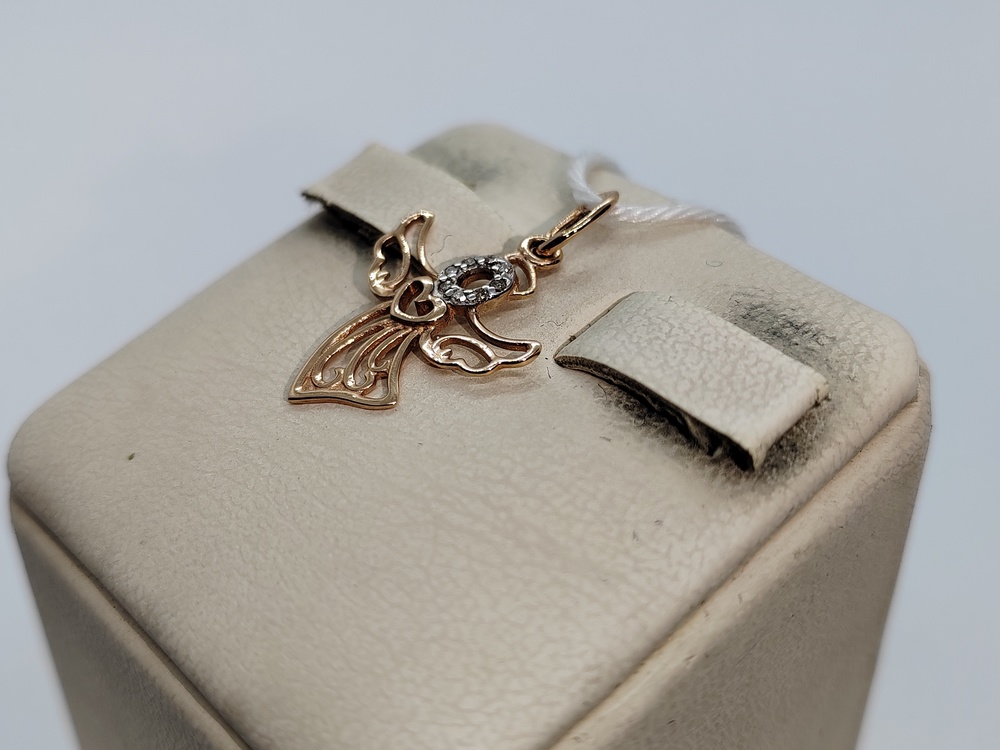 ПОДКМИ585 ПОДВЕСКА С КАМНЯМИ (Au 585)