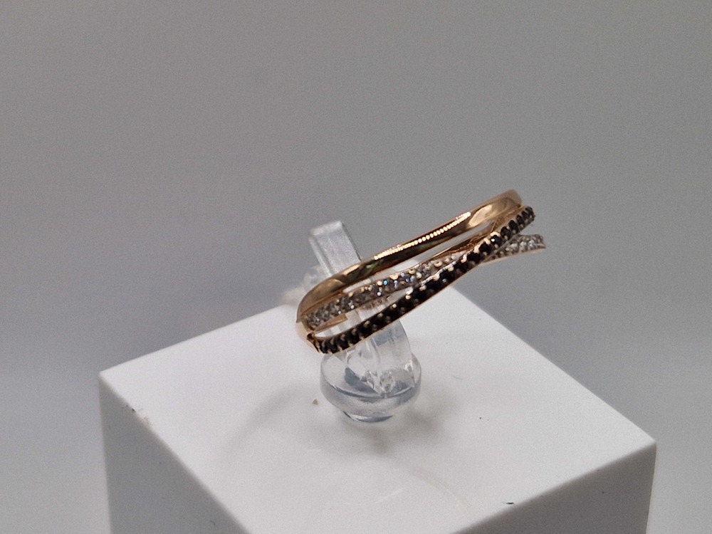 КОЛКМИ585 КОЛЬЦО С КАМНЯМИ (Au 585)