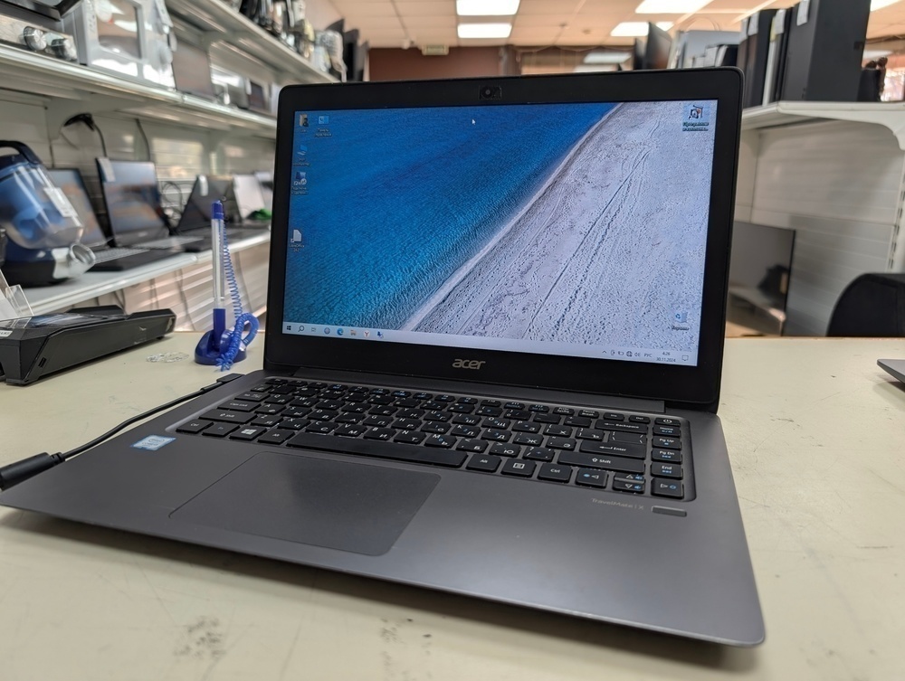 Ноутбук Acer N16P5; Core i3-6100U, Intel HD Graphics 520, 4 Гб, 128 Гб, Нет