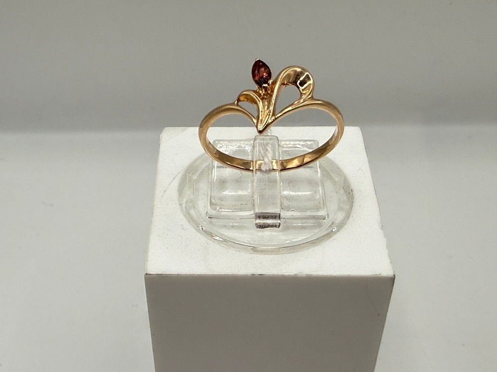 КОЛКМ585 КОЛЬЦО С КАМНЕМ (Au 585)