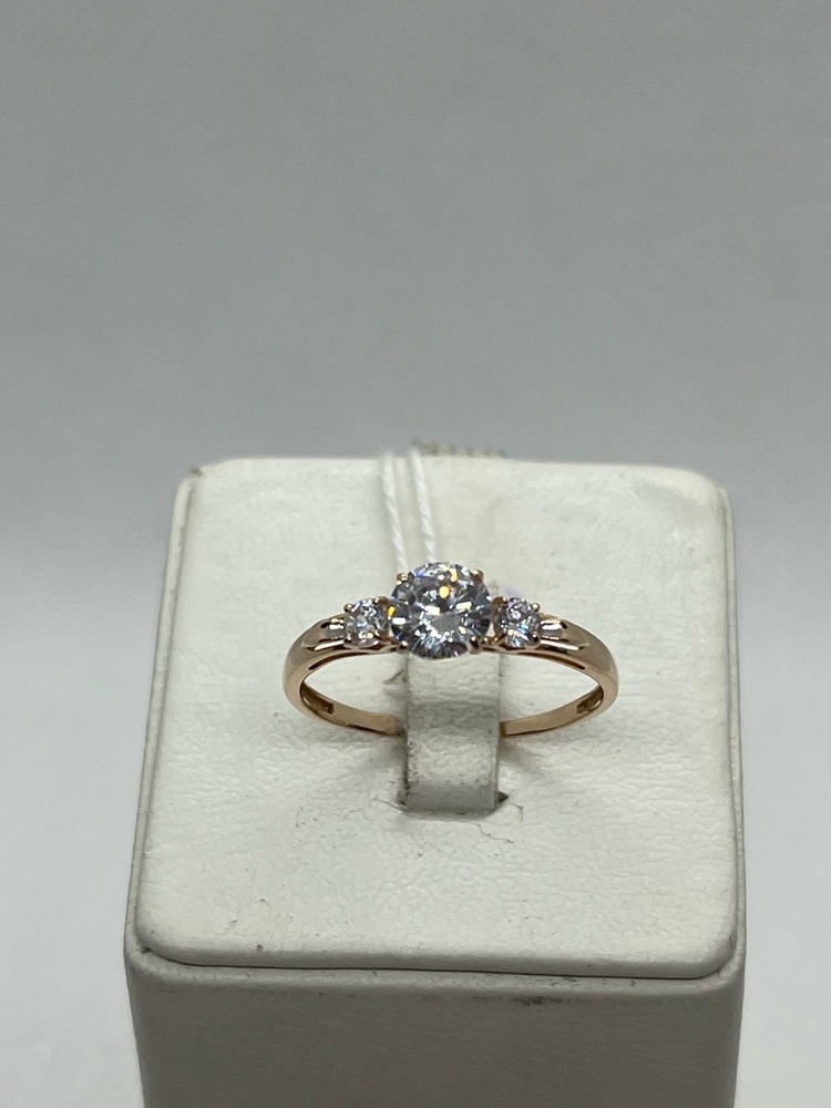 КОЛКМИ585 КОЛЬЦО С КАМНЯМИ (Au 585)