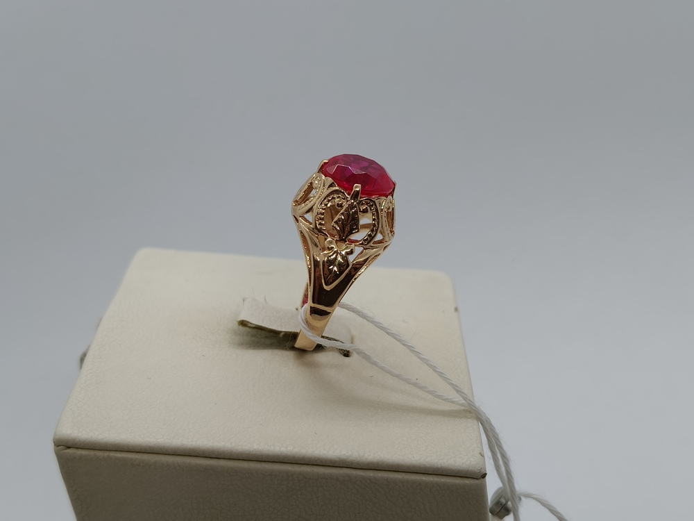 КОЛЬЦО С КАМНЕМ (Au 583)