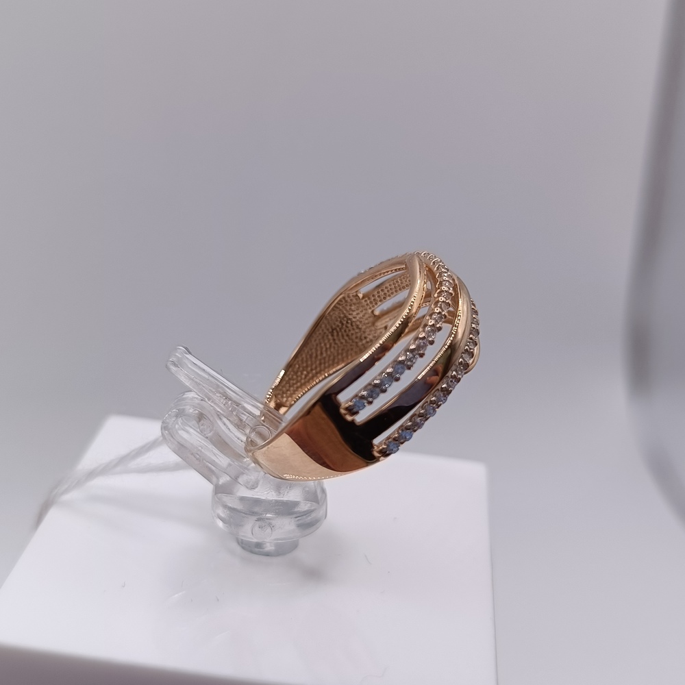 КОЛКМИ585 КОЛЬЦО С КАМНЯМИ (Au 585)