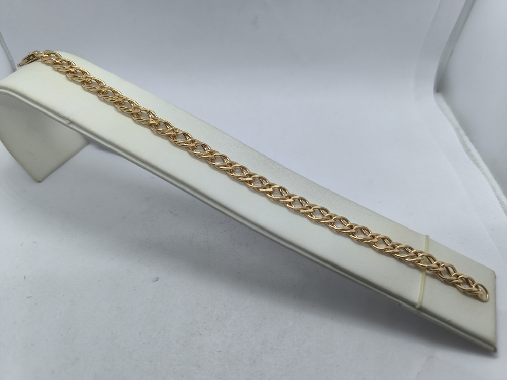 НБ 12-076ПГ БРАСЛЕТ ПУСТОТЕЛЫЙ (Au 585)