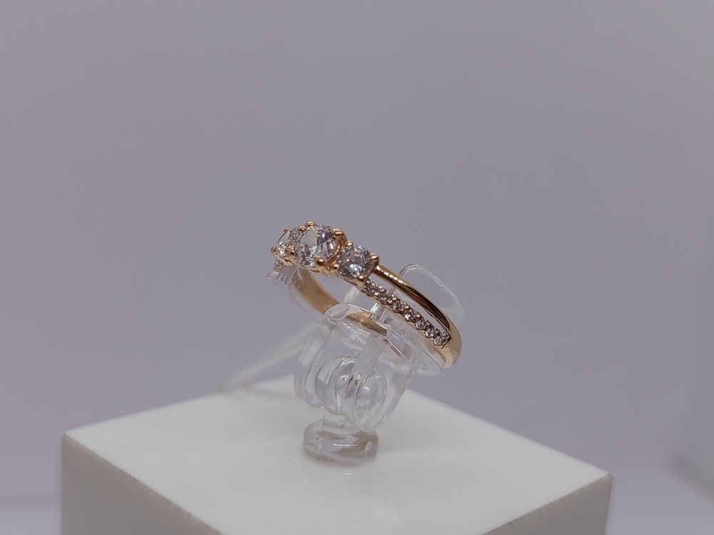 КОЛКМИ585 КОЛЬЦО С КАМНЯМИ (Au 585)