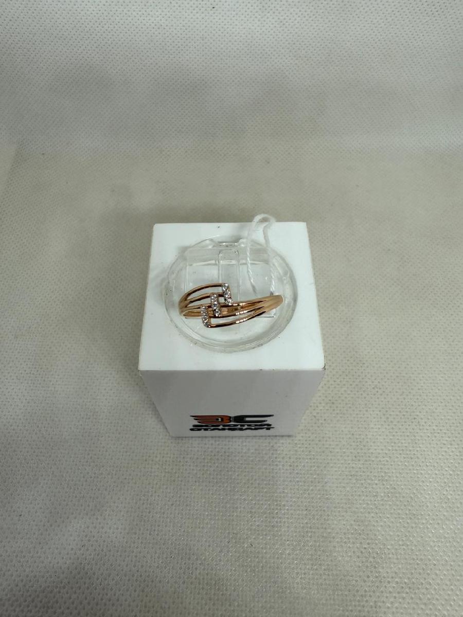 КОЛКМИ585 КОЛЬЦО С КАМНЯМИ (Au 585)