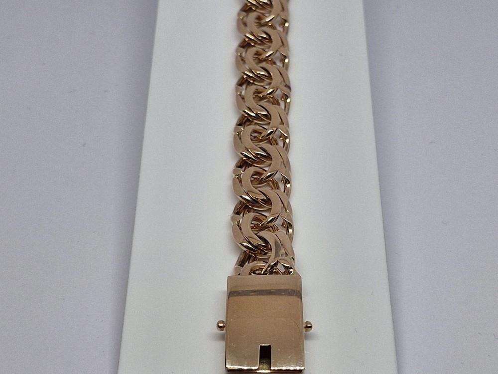 БЛБ585 БРАСЛЕТ ПОЛНОВЕСНЫЙ Бисмарк (Au 585)