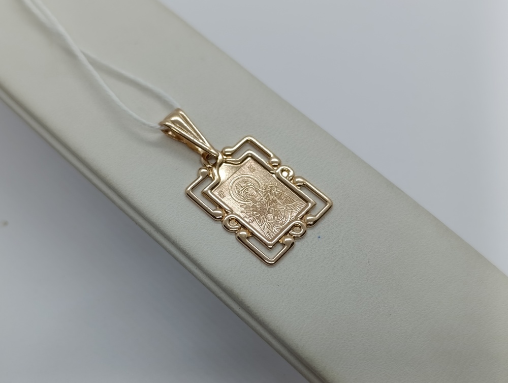 ПОДИБК585 ПОДВЕСКА ИКОНА БЕЗ КАМНЯ (Au 585)