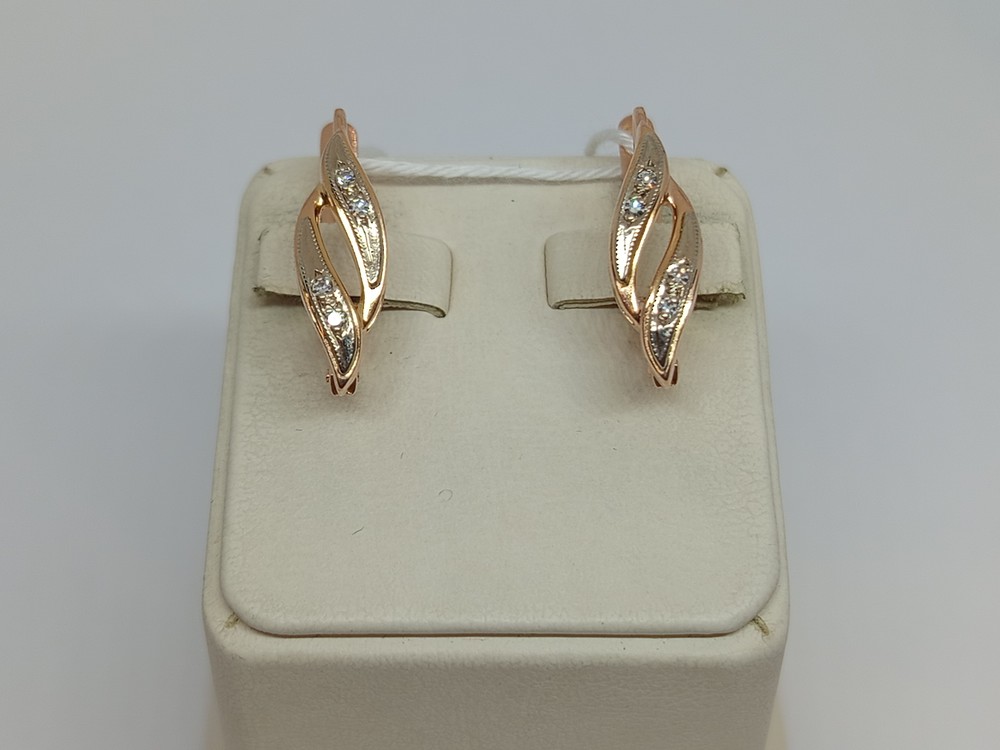 СЕРЬГИ БРИЛЛИАНТ (Au 585)