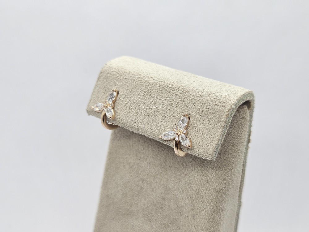 СЕРЬГИ С КАМНЯМИ (Au 585)