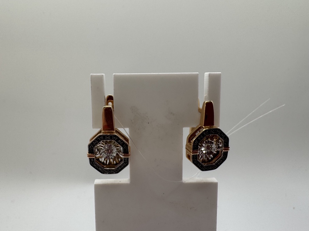 02-11-5630-13-00 СЕРЬГИ БРИЛЛИАНТ (Au 585)