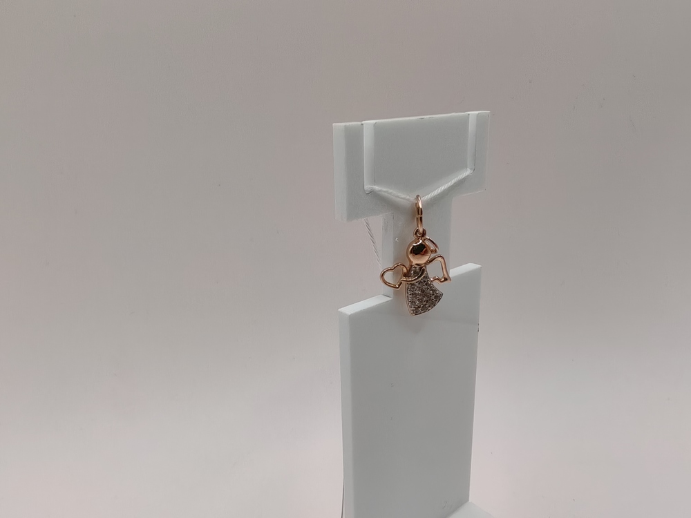 ПОДКМИ585 ПОДВЕСКА С КАМНЯМИ (Au 585)