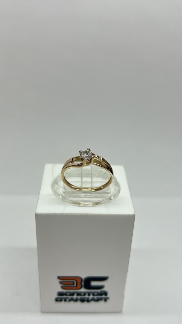 КОЛЬЦО С КАМНЕМ (Au 585)