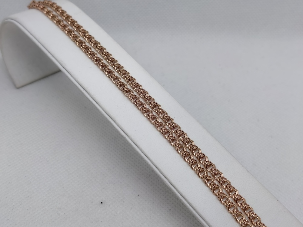 ЦПБС585 ЦЕПЬ ПУСТОТЕЛАЯ Бисмарк (Au 585)