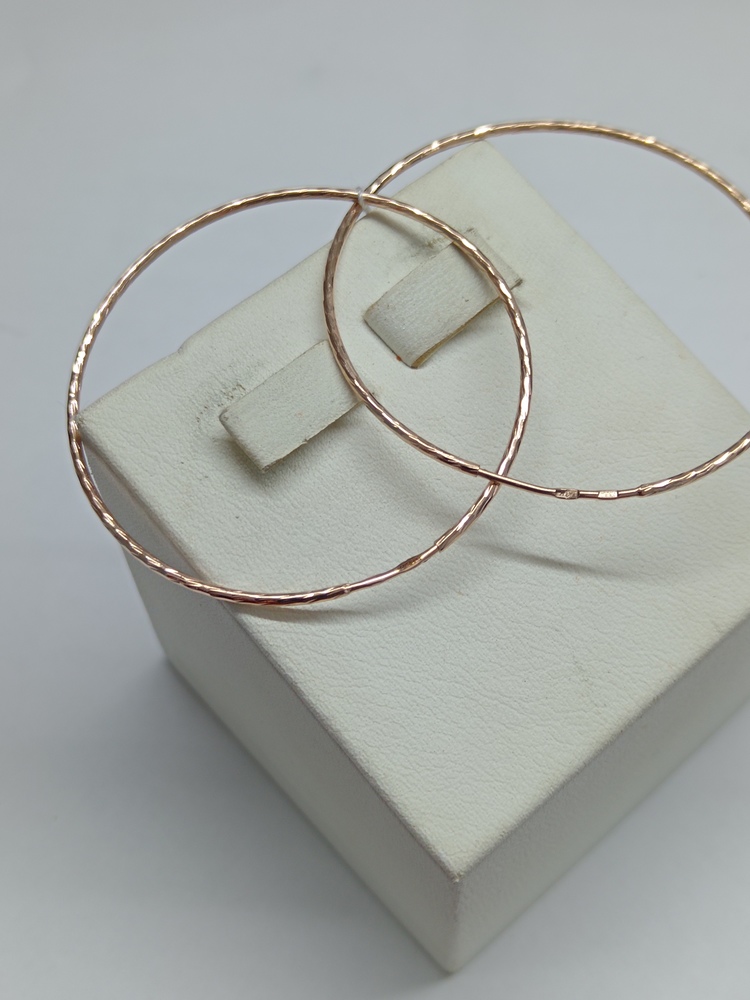 СКОН585 СЕРЬГИ КОНГО (Au 585)