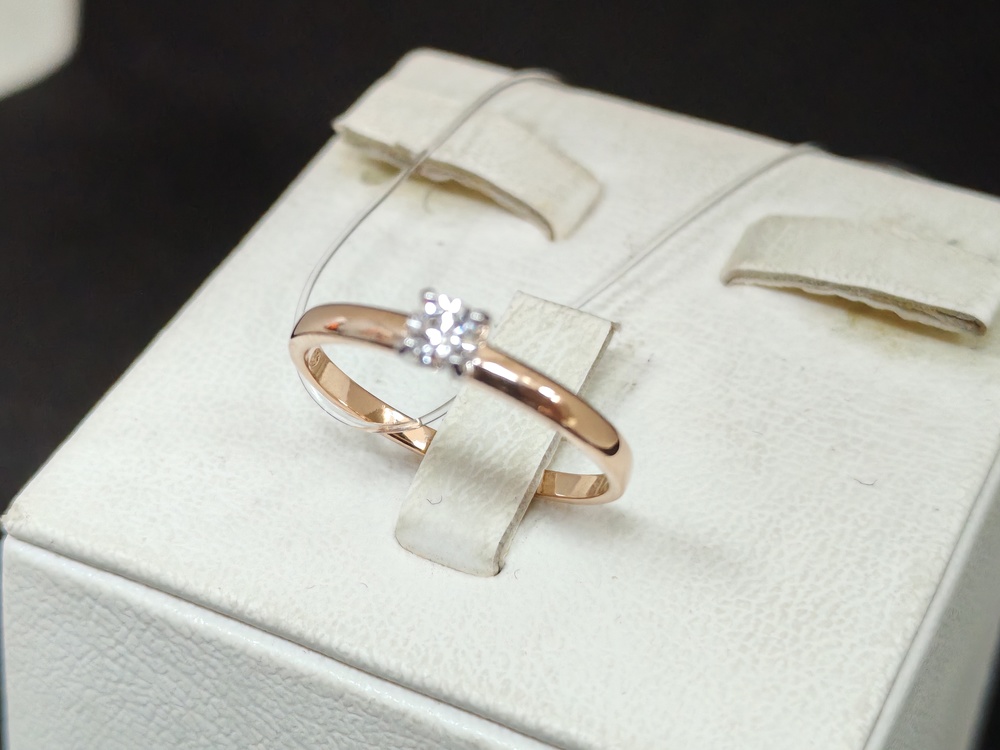 КОЛЬЦО БРИЛЛИАНТ (Au 585)