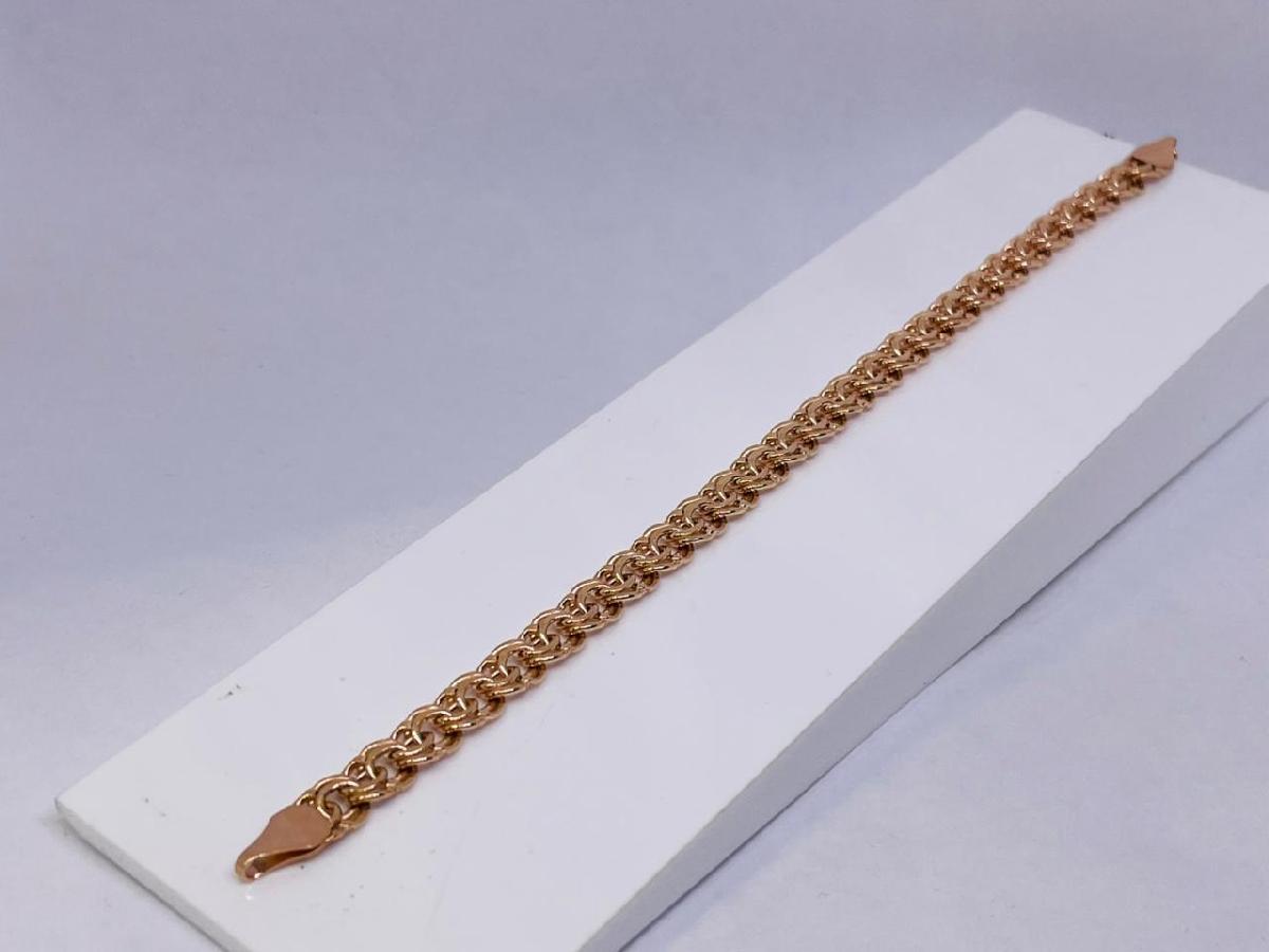 670009023 БРАСЛЕТ ПУСТОТЕЛЫЙ Бисмарк (Au 585)