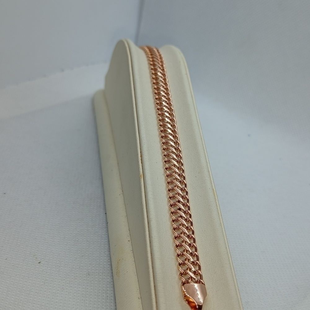 БЛ8585 БРАСЛЕТ ПОЛНОВЕСНЫЙ Восьмерка (Au 585)