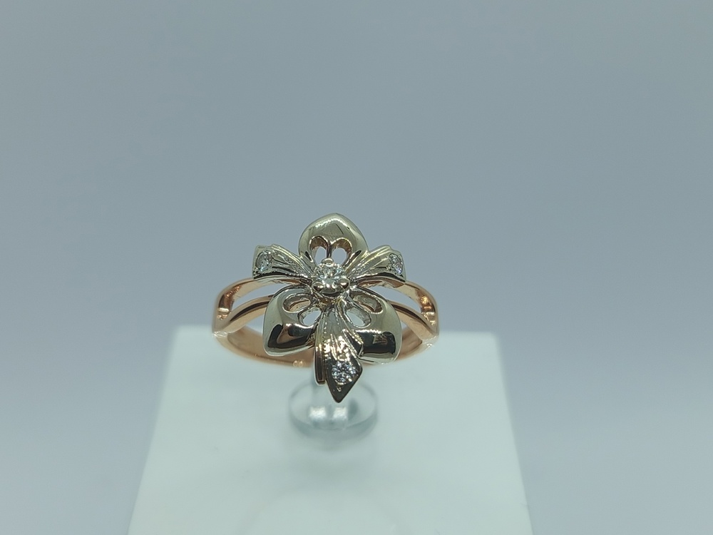 КОЛЬЦО БРИЛЛИАНТ Au 585