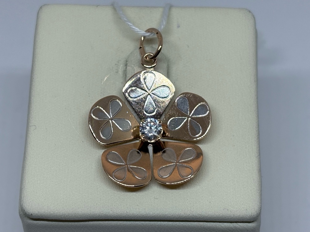 ПОДВЕСКА С КАМНЕМ (Au 585)