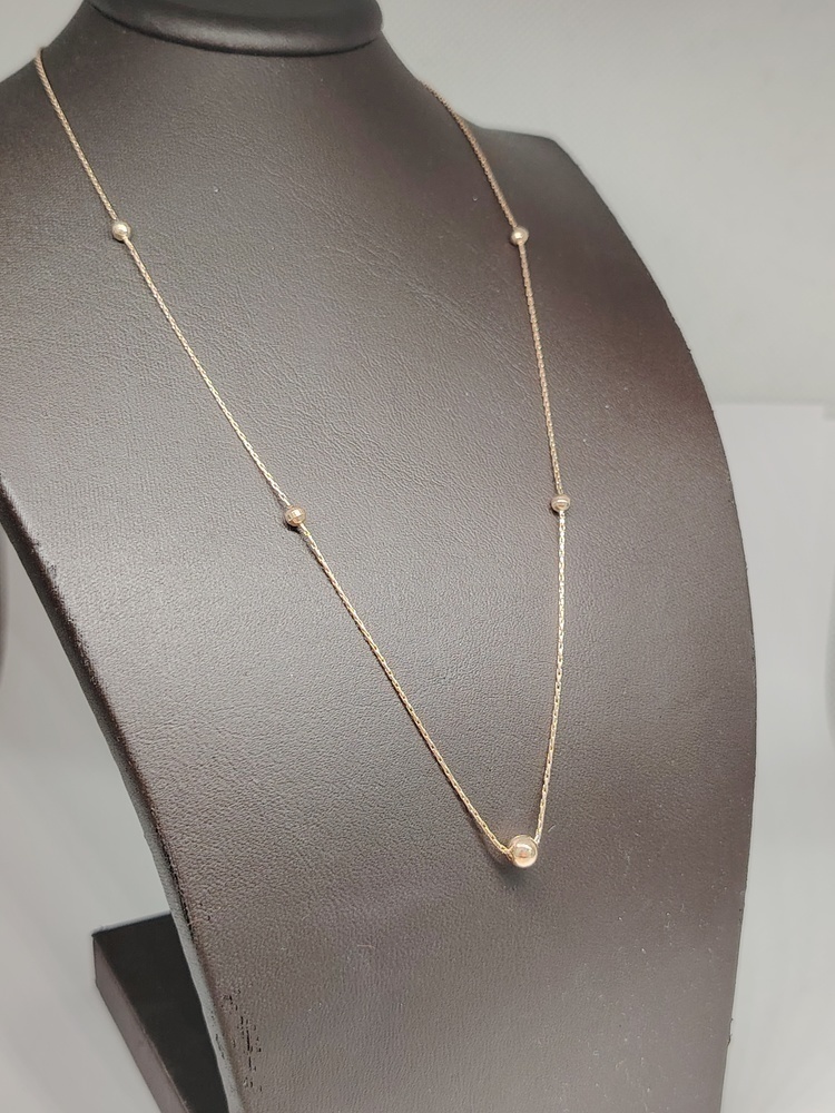 КОЛЬЕ БЕЗ КАМНЯ Au 585