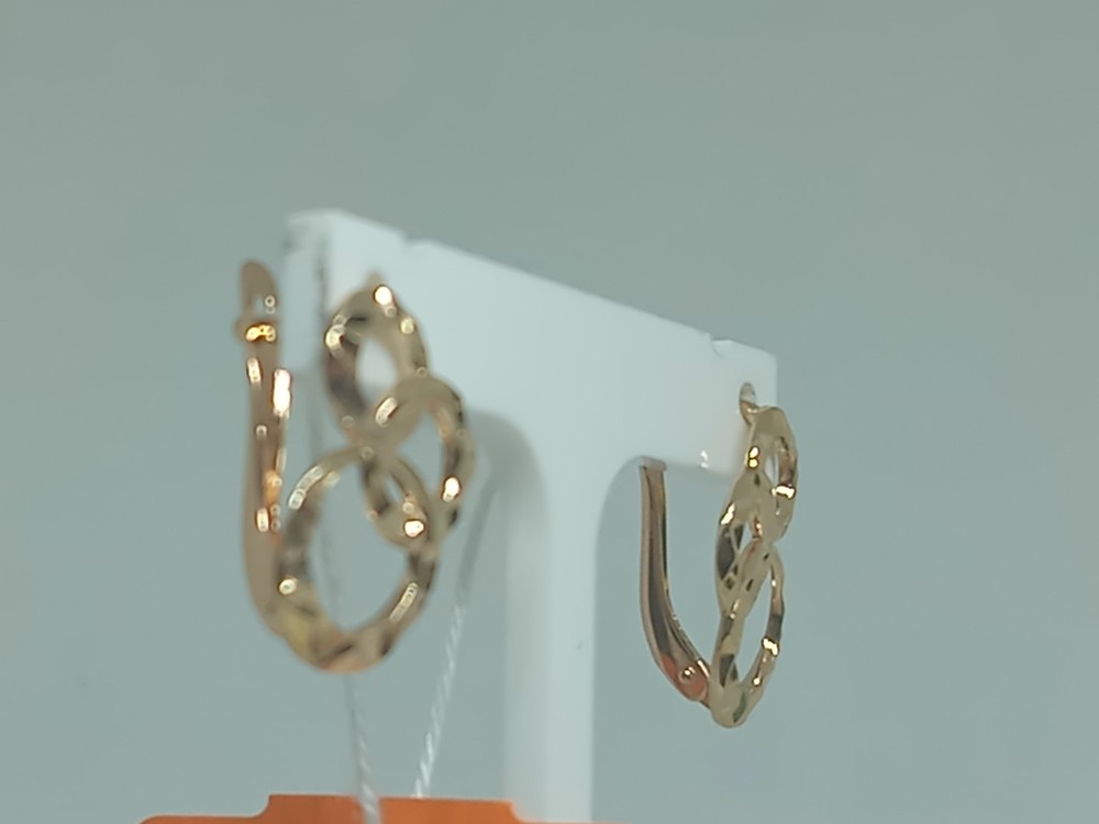 СБКМ585 СЕРЬГИ БЕЗ КАМНЯ (Au 585) СБКМ585 СЕРЬГИ БЕЗ КАМНЯ (Au 585)