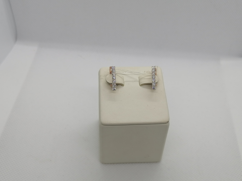 СЕРЬГИ С КАМНЯМИ (Au 585)