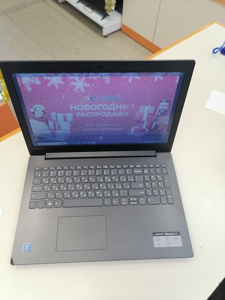 Ноутбук Lenovo ideapad 330; Pentium N5000, Intel UHD Graphics 605, 4 Гб, Нет, 500 Гб