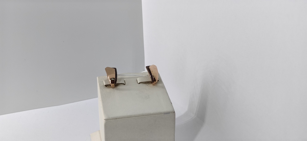СКМИ585 СЕРЬГИ С КАМНЯМИ (Au 585)