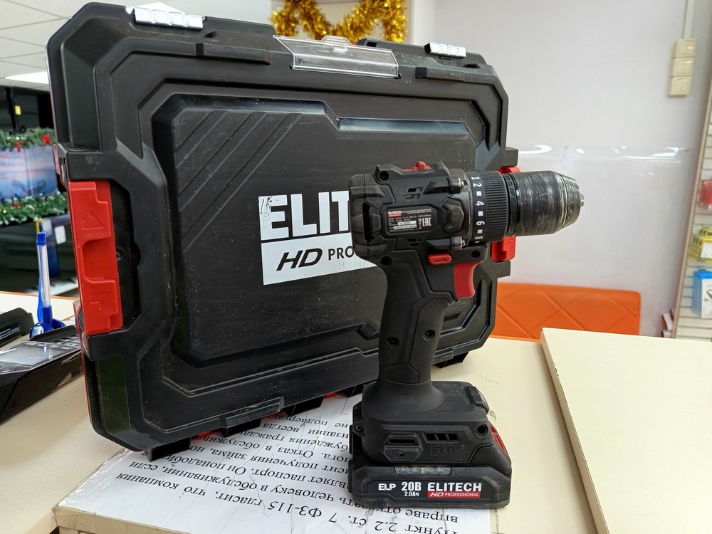 Шуруповерт Elitech CD 20 SL2