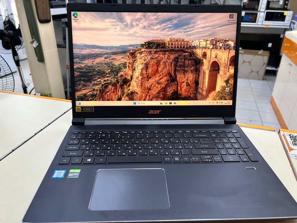 Ноутбук Acer; Core i5-9300H, GeForce GTX 1650, 8 Гб, 500 Гб, Нет