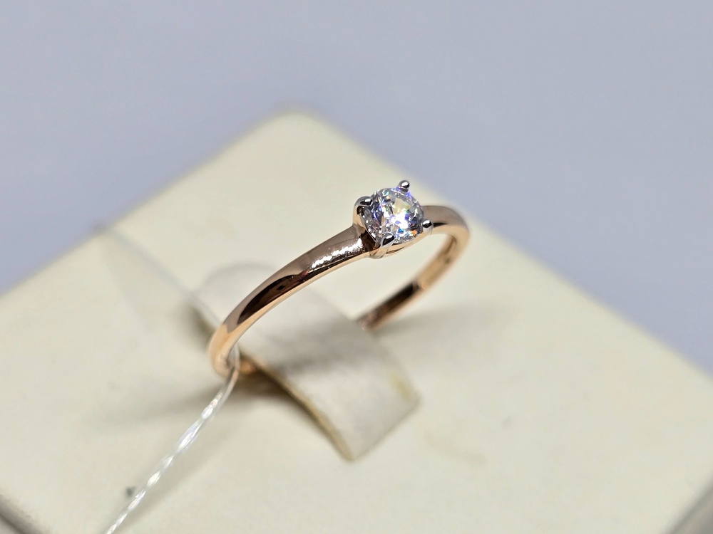 КОЛЬЦО С КАМНЕМ (Au 585)