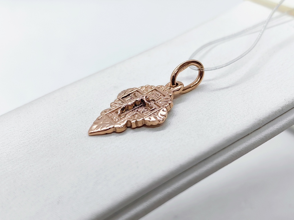 ПОДВЕСКА КРЕСТ без камня (Au 585)