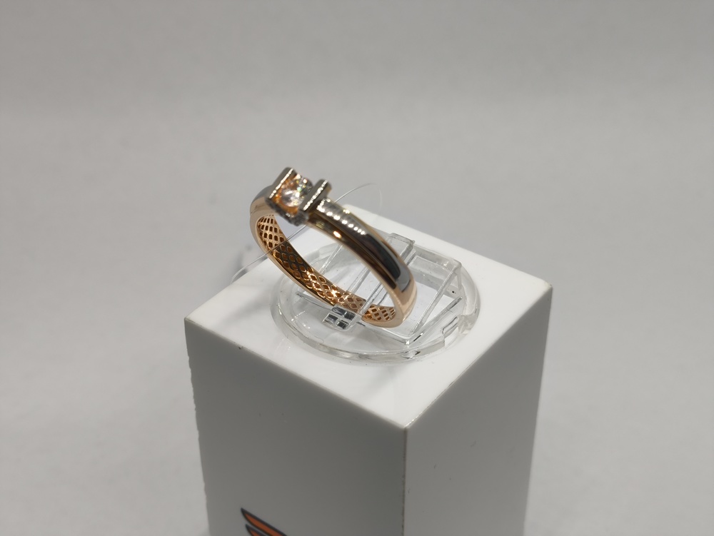 КОЛЬЦО С КАМНЕМ (Au 585)