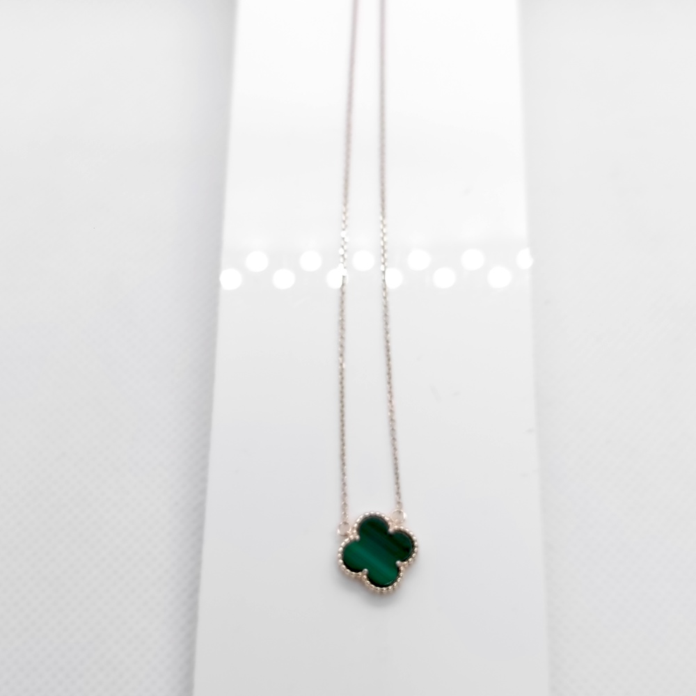 КОЛЬЕ МАЛАХИТ (Au 585)