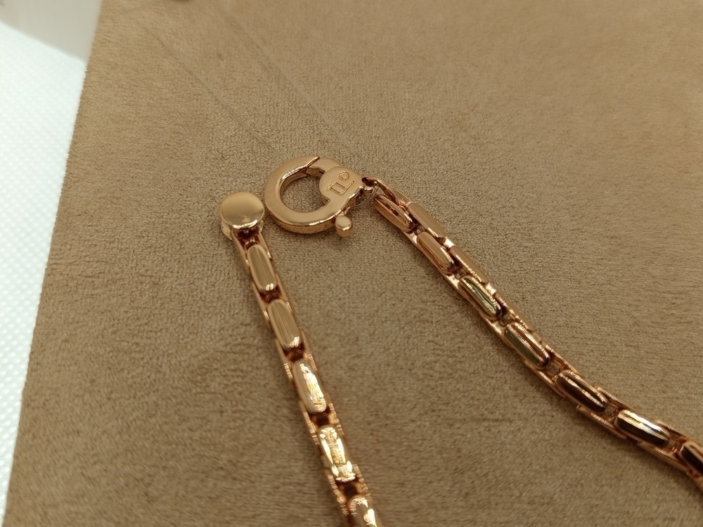 БРАСЛЕТ ПУСТОТЕЛЫЙ Фантазия (Au 585)