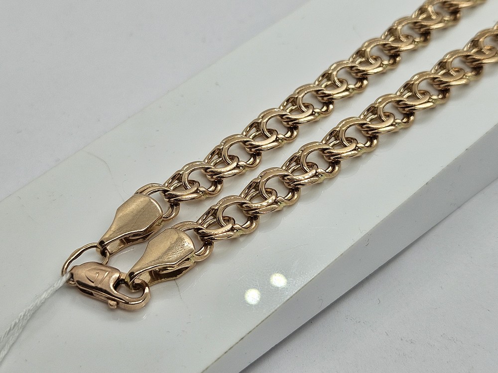 ЦЛБС585 ЦЕПЬ ПОЛНОВЕСНАЯ Бисмарк (Au 585)