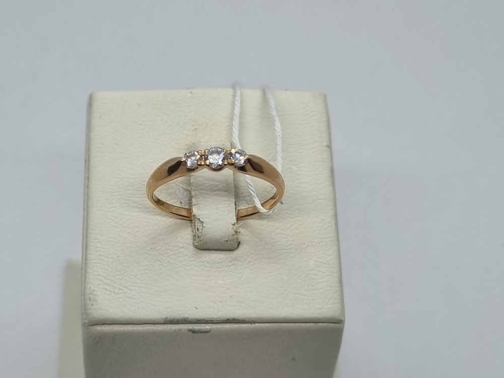 КОЛКМИ585 КОЛЬЦО С КАМНЯМИ (Au 585)