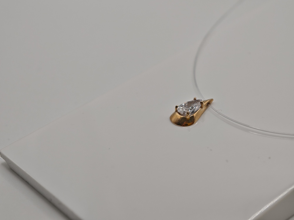 КОЛЬЕ НА ЛЕСКЕ (Au 585)