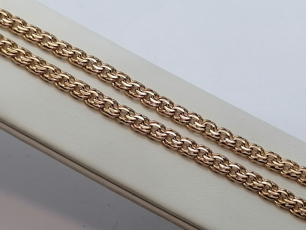 ЦЛБС585 ЦЕПЬ ПОЛНОВЕСНАЯ Бисмарк (Au 585)