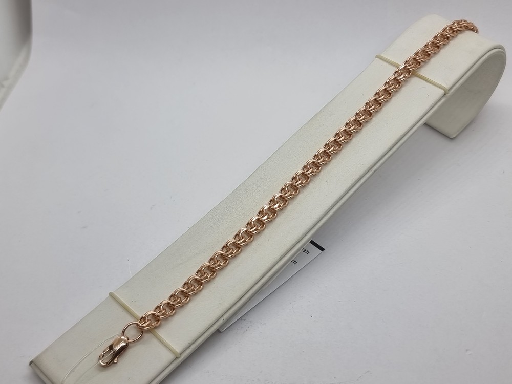 НБ 12-316ПГ БРАСЛЕТ ПУСТОТЕЛЫЙ (Au 585)