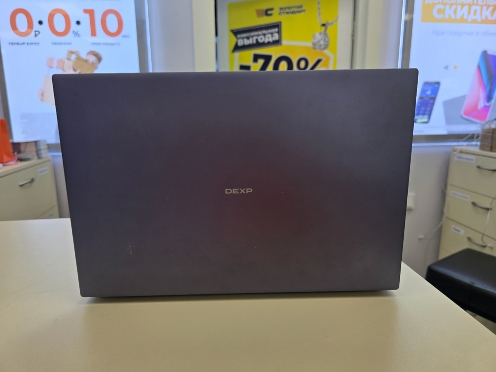 Ноутбук Dexp Atlas M15-I3W302; Core i3-1215U, Intel UHD Graphics, 8 Гб, 240 Гб, Нет