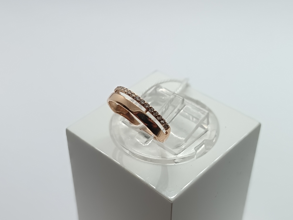 КОЛКМИ585 КОЛЬЦО С КАМНЯМИ (Au 585)
